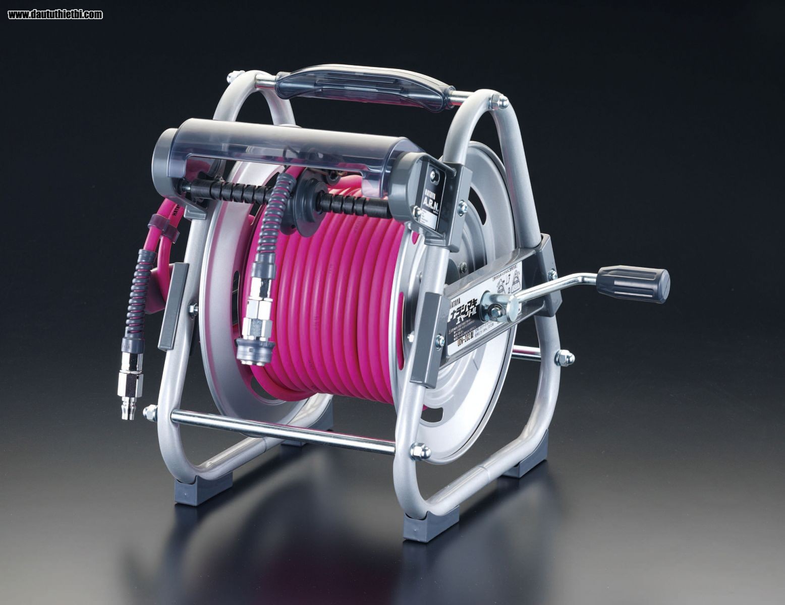 Dây nguồn khí ESCO EA124BA-1  Description：Urethane Air Hose Reel with Coupler