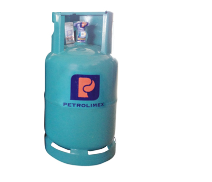 Bình gas 12KG Petrolimex van ngang